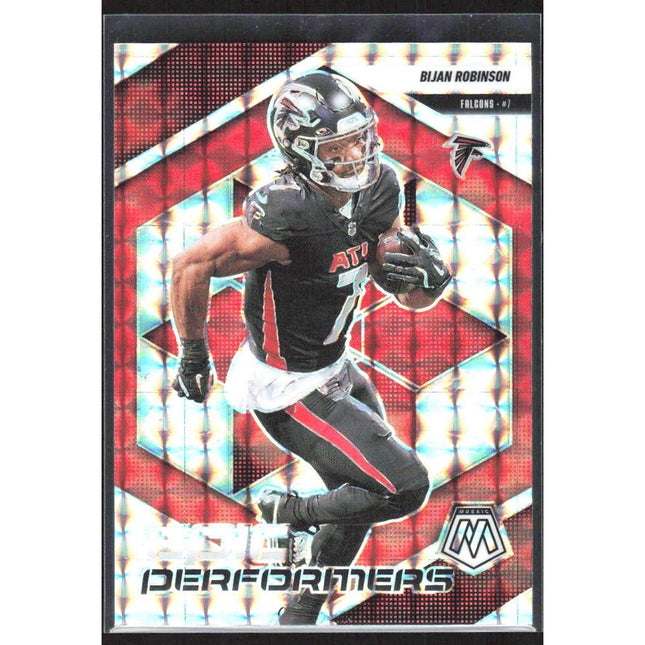 Bijan Robinson 2025 Panini Mosaic Epic Performers Mosaic #8 Atlanta Falcons