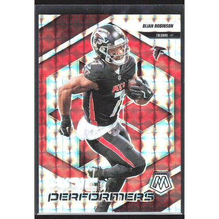 Bijan Robinson 2025 Panini Mosaic Epic Performers Mosaic #8 Atlanta Falcons