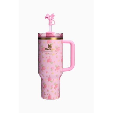 Stanley 1913 x LoveShackFancy Quencher H2.0 Flowstate Tumbler 40 oz Ibiza Sunset