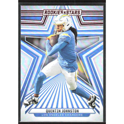 Quentin Johnston 2024 Panini Rookies & Stars #54 Los Angeles Chargers