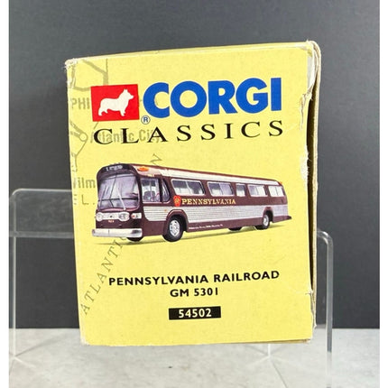 Corgi Classics Pennsylvania Railroad GM 5301 Diecast Bus #54502 – NIB