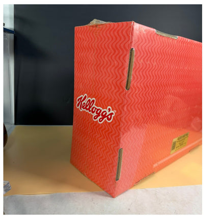 Kellogg's Gift Set 4 Deep Ceramic Bowls & Spoons New in Box