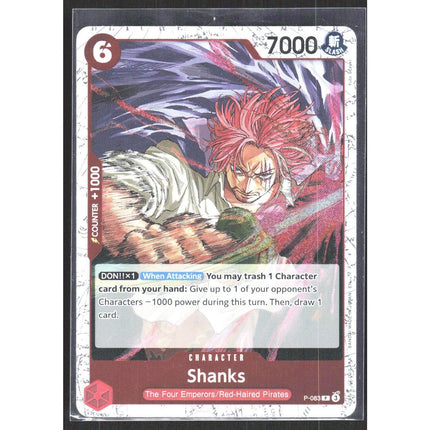 Shanks Premium Booster -The Best- Vol. 2 #P-083 Promo