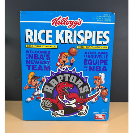 1995 Kellogg’s Rice Krispies Toronto Raptors Commemorative Pack