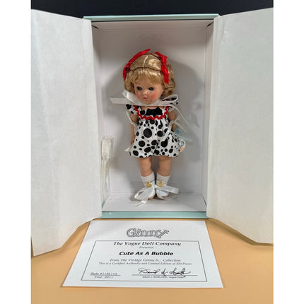 Vogue Ginny Doll Cute as a Bubble 8" Vintage Original Box OB