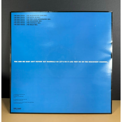 Bloodhound Gang "The Bad Touch" Vinyl LP