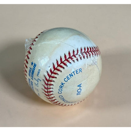 Phil Rizzuto Signed Rawlings Official American League Baseball 1990s No COAc