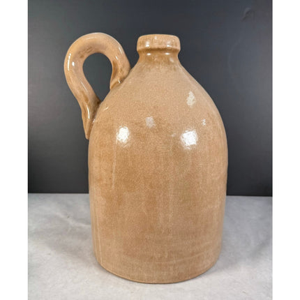 Blue Grape Design 12.5" Stoneware Beehive Jug with Handle Grapevine Primitive