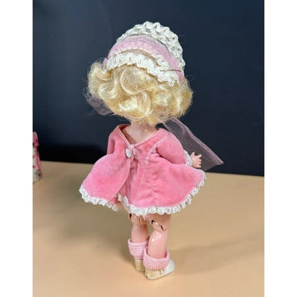 1957 Vogue Ginny Doll Bent Knee Walking BKW #7060 Original Box OB 8" Vintage