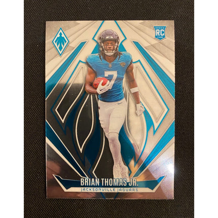 Brian Thomas Jr. 2024 Panini Phoenix #164 RC Silver Jaguars
