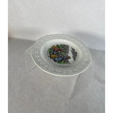 ABC Child’s “Gathering Cotton” Plate – 6”