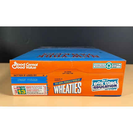 1997 Wheaties New York Yankees Unopened Cereal Box MLB Collectible