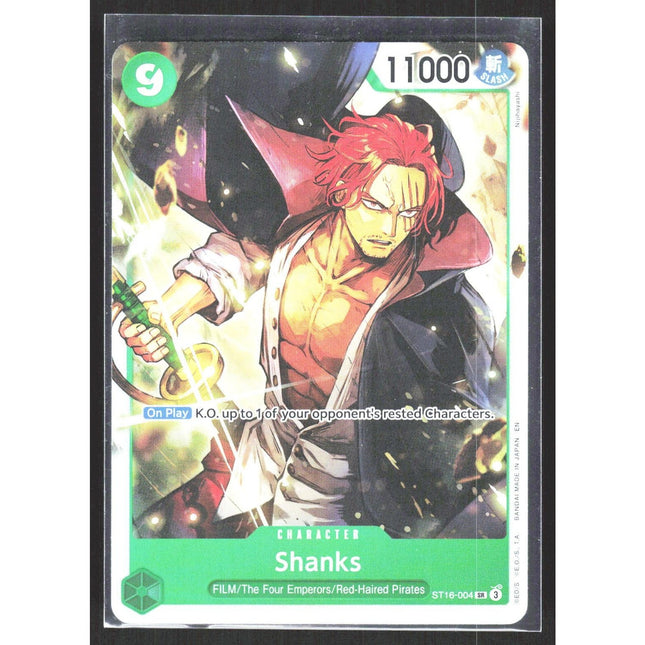 Shanks Premium Booster -The Best- Vol. 2 #ST16-004 Super Rare