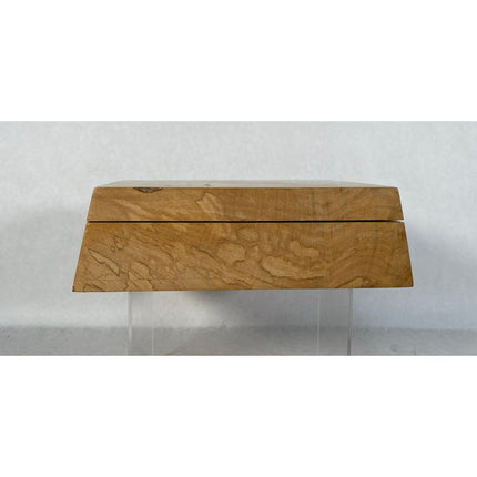Michael Elkan Burle Birdseye Maple Wood Jewelry / Trinket Box