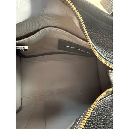 Marc Jacobs The Mini Tote Black Leather Crossbody Bag with Dust Cover MSRP $395