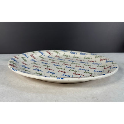 Syracuse China Hess’s Dept Store Patio Restaurant 11 1/4" Plate Lancaster PA