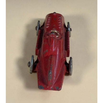 Hubley 4" Fintail Racer Original Vintage Cast Iron Race Car