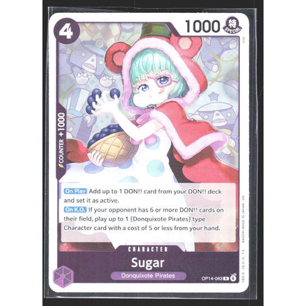 Sugar The Azure Sea's Seven #OP14-063 Rare
