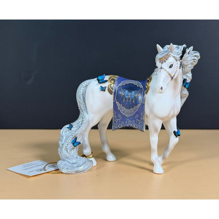 Hamilton Collection Enchanting Wonders Horse Butterfly Figurines 5" #0811 COA OB