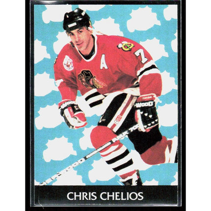 Chris Chelios 1992-93 Parkhurst #457 Chicago Blackhawks