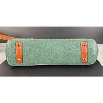 Dooney & Bourke Lexington Handbag Green Pebble Tote Shoulder Bag