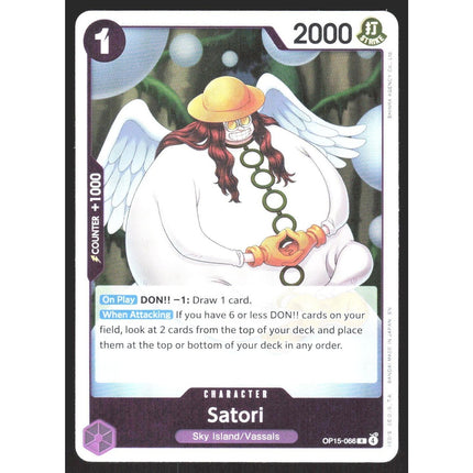 Satori Adventure on Kami's Island #OP15-066 Rare