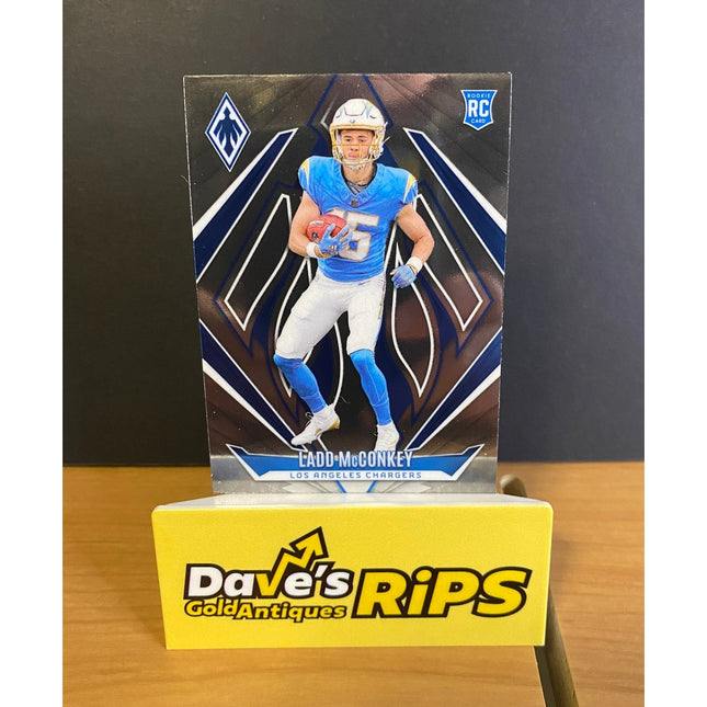 2024 Panini Phoenix Ladd McConkey RC #216 Chargers Rookie Card