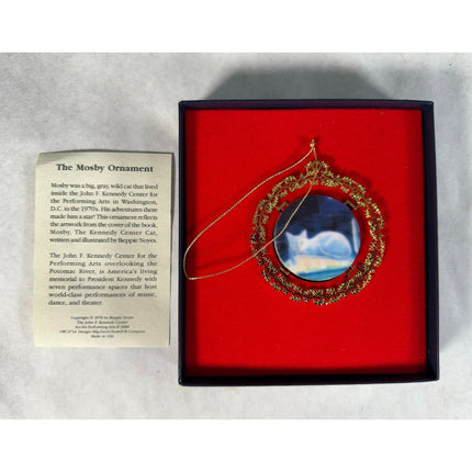 Mosby the Cat John F Kennedy Center Ornament Original Box Holiday Collectible