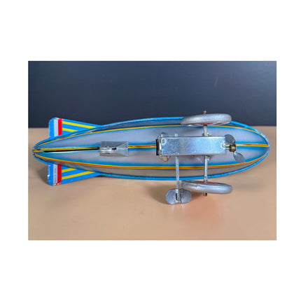 Schylling Graf Zeppelin Blimp 9.5" Made in Korea Working Wind-Up Toy