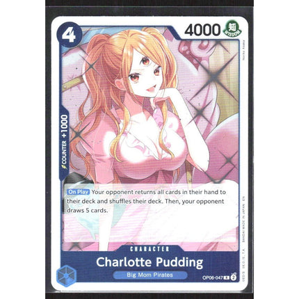 Charlotte Pudding Wings of the Captain #OP06-047 Rare