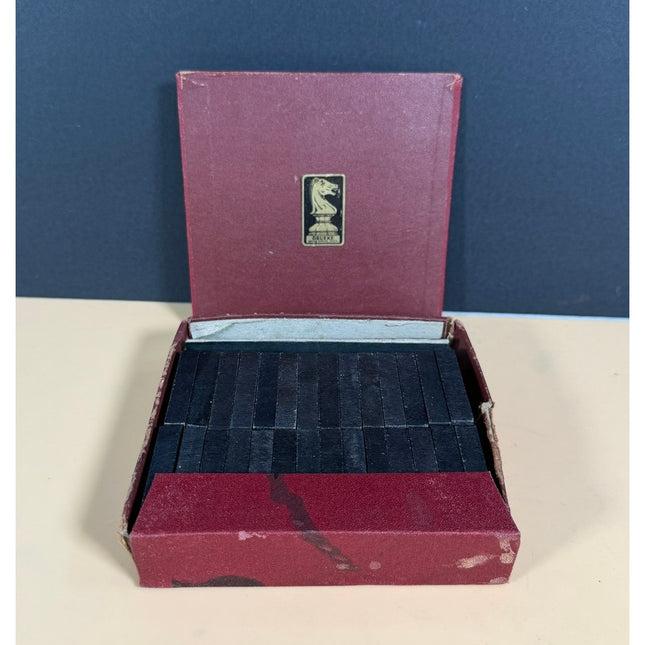 Vintage Drueke Dominoes Set Complete in Original Box