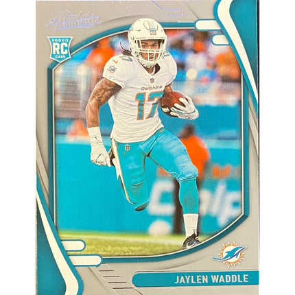 Jaylen Waddle 2021 Panini Absolute Retail #106 RC Miami Dolphins