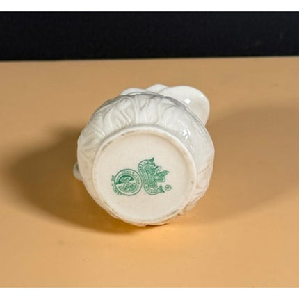 Vintage Belleek Porcelain Creamer 3" Ireland