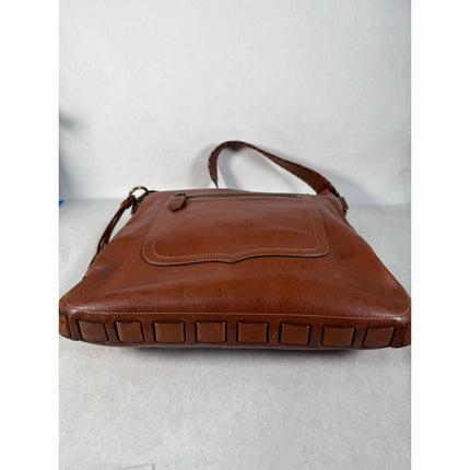 Coach Thompson XL Legacy Brown Leather Hobo Shoulder Bag #11374 MSRP $899
