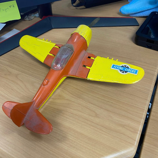 Hubley Kidde Toy Diecast Folding Airplane