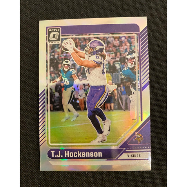 T.J. Hockenson 2024 Donruss Optic #131 Vikings