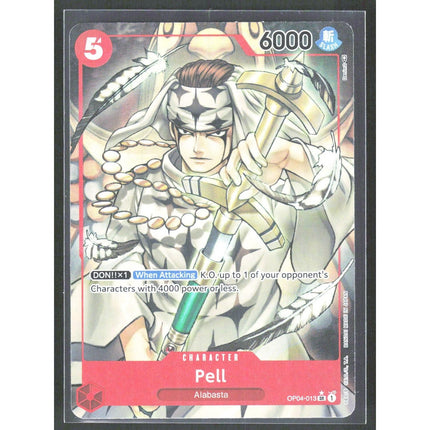 Pell (Alternate Art) Kingdoms of Intrigue #OP04-013 Super Rare