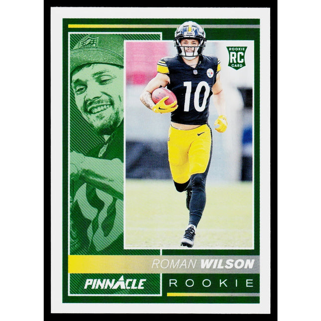 Roman Wilson 2024 Panini Encore #285 RC Pittsburgh Steelers