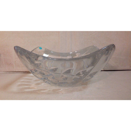 Signed Tiffany Floral Vine Glass Serving Bowl w/ Sticker – Made in Austria