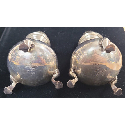 Sterling Grogan & Co Pittsburgh PA Salt and Pepper With Salts and Bags