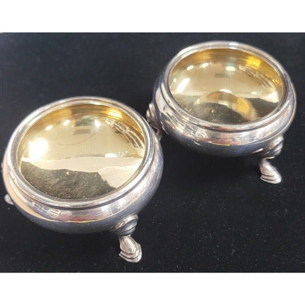 Sterling Grogan & Co Pittsburgh PA Salt and Pepper With Salts and Bags