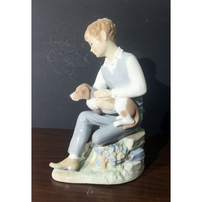 Zaphir Spain Howie's Dog Porcelain Figurine Retired 1980s Collectible 9.5"