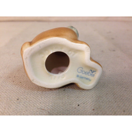 Vintage Goebel West Germany Sitting Puppy Figurine – 2.5" Ceramic Dog