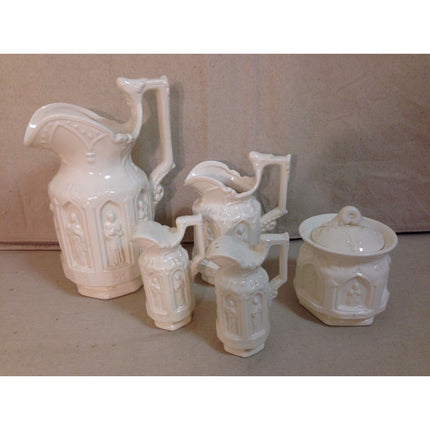 LEGO Japan Religious Saints Pitcher, Sugar, Creamer & Salt & Pepper Set