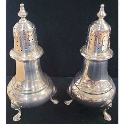 Sterling Grogan & Co Pittsburgh PA Salt and Pepper With Salts and Bags