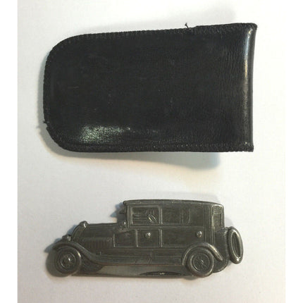 D Peres Solingen Germany 1920s Automobile Car Pocket Knife w/ Leather Pouch