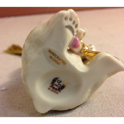 Lenox 2002 Annual Christmas Ornament – Arctic Holiday Friend w/ COA & Box