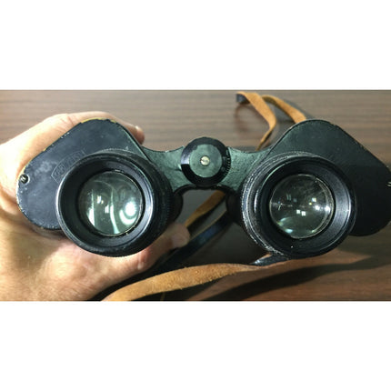 Vintage 1930s–40s Carl Zeiss Jena Delactis 8x40 Brass Body Binoculars w/ Case