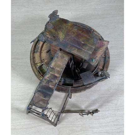 Vintage Copper Locomotive Music Box – Plays “I’ve Been Working on the Railroad”