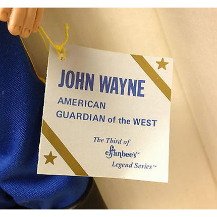 Vintage Effanbee John Wayne “American Guardian of the West” 17" Doll –New in Box